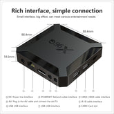 X96Q 4K Android TV Box | 2GB RAM, 16GB ROM